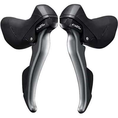 Afbeelding van Shimano Versteller /remhendelset 2 x 8 speed Claris ST R2000 grijs/zwart