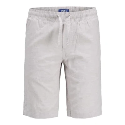 Afbeelding van JACK &amp; JONES JUNIOR casual shorts lichtgrijs