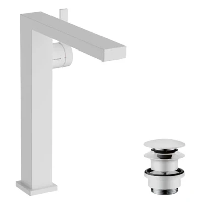 Afbeelding van Hg basin mixer 240 tecturis e fine coolstart with push open waste set 73070700