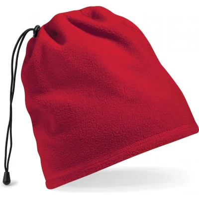 Afbeelding van Beechfield Suprafleece Snood/hat Combo B285 Classic Red