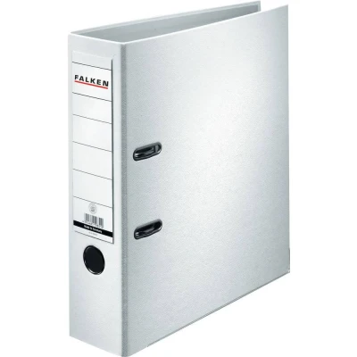 Afbeelding van Falken Ordner PP Color DIN A4 Rugbreedte: 80 mm Wit 2 beugels 9984030