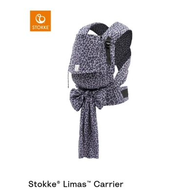 Afbeelding van Stokke Buikdrager Limas OCS Plus Leopard Lilac