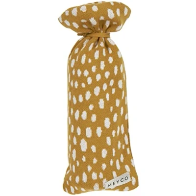Afbeelding van Meyco kruikenzak Cheetah honey gold