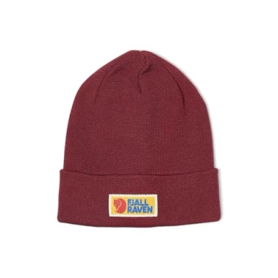 Afbeelding van Muts Fjällräven Vardag Classic Beanie Bordeaux Red
