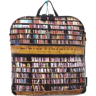 Afbeelding van Gabs Leren Vrije tijd Rugzak Brigitte TG Trip Pelle + Bull Backpack Stockholm library Kleurrijke
