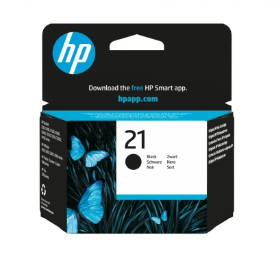 Afbeelding van HP 21 (C9351AE) Inktcartridge Zwart