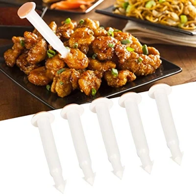 Afbeelding van 20 Stks Gevogelte Thermometer, Turkije Pop Up Timer Geroosterde Kip Wegwerp Temperatuur Meter voor Koken Rundvlees Vlees