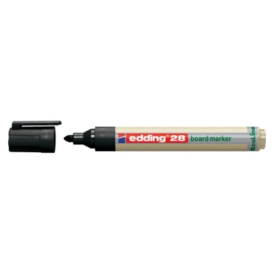 Afbeelding van Viltstift edding 28 whiteboard Ecoline rond 1.5 3mm zwart