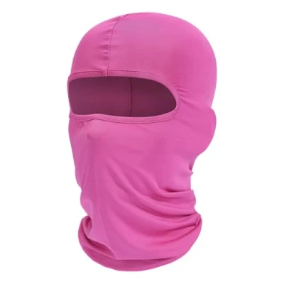Afbeelding van Fuinloth Bivakmuts Gezichtsmasker, Zomer Koel Nek Gaiter, UV Beschermende de Skisjaal van Motorfiets Beschermer voor Mannen/Vrouwen Roze