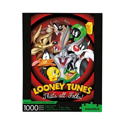 Afbeelding van Looney Tunes Puzzel That&#039;s All Folks (1000 pieces) Multicolours