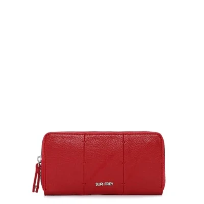 Afbeelding van SURI FREY Portemonnee Dorothy Zip Around Wallet Red Rood