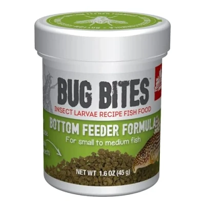 Afbeelding van Fluval Bug Bites Alleen Voering voor op de Grond Etende Vissen, S M, per Stuk Verpakt (1 x 45 g)