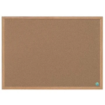 Afbeelding van Bi Office Earth Prime kurkbord, eiken kader, ft 120 x 90 cm kurkbord