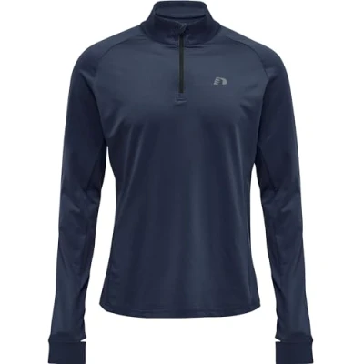 Afbeelding van Newline MEN CORE Midlayer Sport Tshirt, Heren, Maat: XXL, Black iris