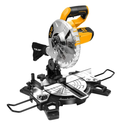 Afbeelding van Tolsen Afkortzaag 1500W Verstekzaag 210 mm Incl. accessoires en zaagblad