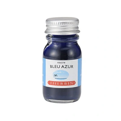 Afbeelding van J.Herbin inktcartridge, 10 ml, voor pen 2.2 x 5.1 cm Hemelsblauw