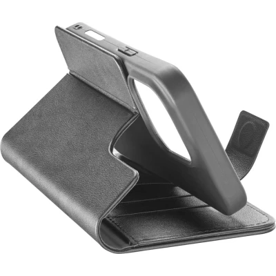 Afbeelding van Cellularline Book Agenda Telefoonhoesje Voor Apple Iphone 16 Pro Max Zwart