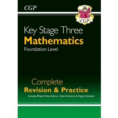 Afbeelding van KS3 Maths Complete Revision &amp; Practice Foundation (includes Online Edition, Videos Quizzes)
