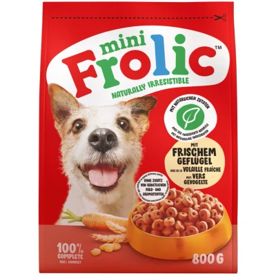 Afbeelding van Frolic Mini met gevogelte hondenvoer 800 g