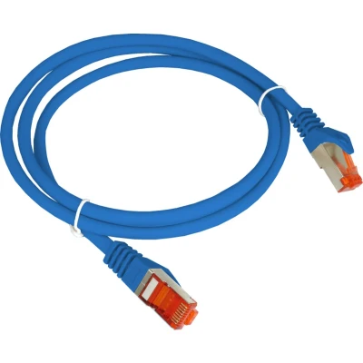 Afbeelding van A LAN KKS6NIE2.0, 2 m, Cat6, F/UTP (FTP), RJ 45, Blauw