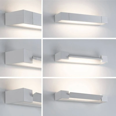 Afbeelding van Paulmann 79515 LED plafondlamp wandlamp Lucille IP44 dimbaar wit woonkamerlamp alu