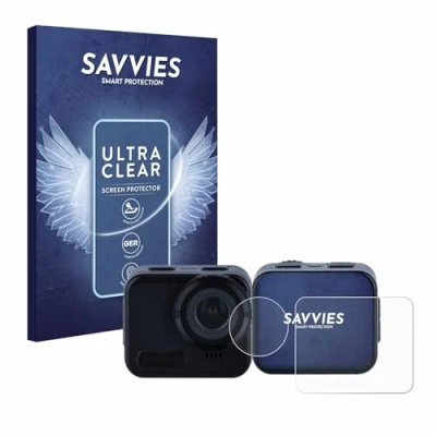 Afbeelding van Savvies Screenprotector voor Rollei 9s Cube Folie Beschermfolie transparant (18 Stuks)