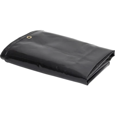 Afbeelding van vidaXL Dekzeil 650 g/m² 3x3 m zwart