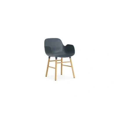 Afbeelding van Form Armchair Oak Blue