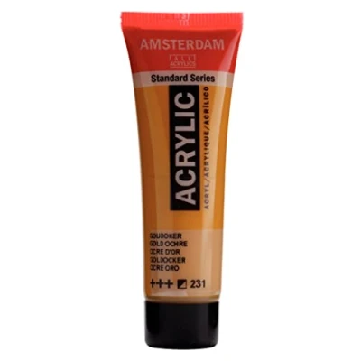 Afbeelding van Amsterdam acryl 231 goudoker 20 ml