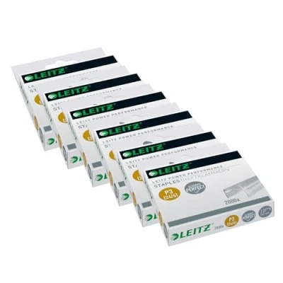 Afbeelding van Leitz 55701000 nietjes P3, 24/6 mm, 6 x 2000 stuks
