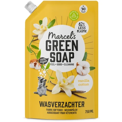 Afbeelding van Marcel&#039;s GR Soap Wasverzachter vanille &amp; katoen navulling 750 Milliliter