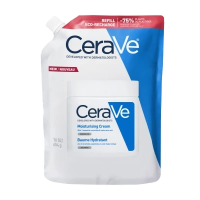 Afbeelding van CeraVe Hydraterende Crème Navulling voor Droge tot Zeer Huid 454g