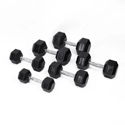 Afbeelding van PTessentials PRO Hexa Dumbbell Voordeelset 2,5 t/m 40 kg verwacht november