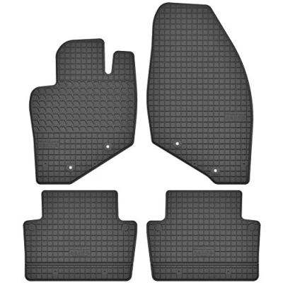 Afbeelding van rubberen automatten, voetmatten, set voor Volvo S60 I (2000 2009) / S80 (1998 2006) V70 II 2007) perfecte pasvorm