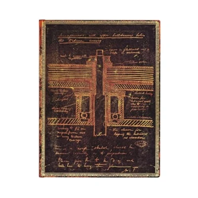 Afbeelding van Carnet Flexis Tesla, Croquis d&#039;une Turbine Ultra Ligné 176 p.
