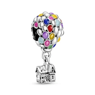 Afbeelding van Pandora 798962C01 Hangbedel Disney Up House &amp; Balloons zilver