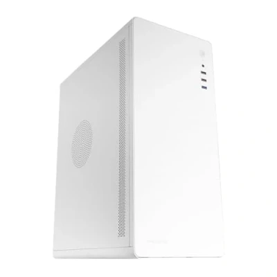 Afbeelding van Tacens ENSIS, ATX PC Behuizing, Volledig Metalen Ontwerp, Ultra Rugged Robuuste Constructie, Semi Tower met 120mm FDB Ultrastille Ventilator, USB 3.0, Wit