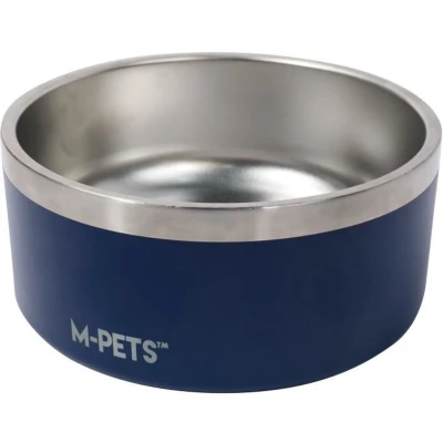 Afbeelding van Kom M PETS ESKIMO Dubbelwandig 2 L Blauw Roestvrij staal, antislip, geurloos, roestvrij, wasbaar