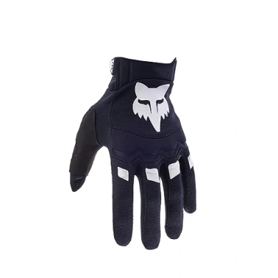 Afbeelding van FOX Dirtpaw 2023 Solid Motorcross handschoenen, zwart wit, afmeting L voor man