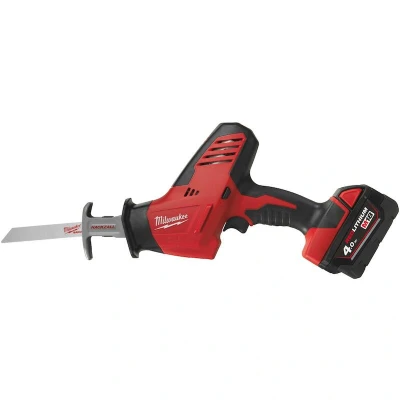 Afbeelding van Milwaukee C18 HZ 402B M18 1 hand compacthackzall set (2x 4,0Ah accu) in tas