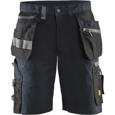 Afbeelding van Blåkläder Short Stretch Met Spijkerzakken 15981343 Donker Marineblauw/Zwart Maat 46