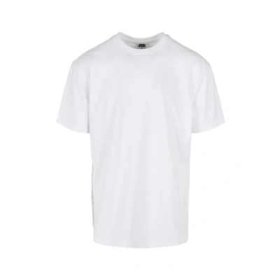 Afbeelding van Urban Classics Triangle Tshirt basic, Heren, Maat: Small, White