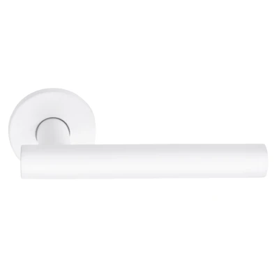 Afbeelding van Formani Deurkruk BASICS LB7 19 EN1906/3 geveerd op rozet wit
