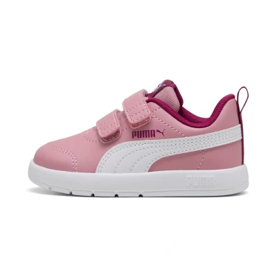 Afbeelding van PUMA Courtflex V3 sneakers, Roze/Wit, Maat 19