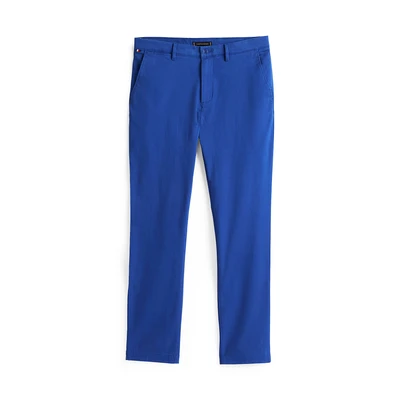 Afbeelding van Tommy Hilfiger Denton Chino, Heren, Maat: 33x30, Monochrome blue