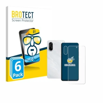 Afbeelding van BROTECT (6 Stuks) Schermbeschermer voor OnePlus Nord CE 5 (Voor+Camera) Screen Protector Transparant
