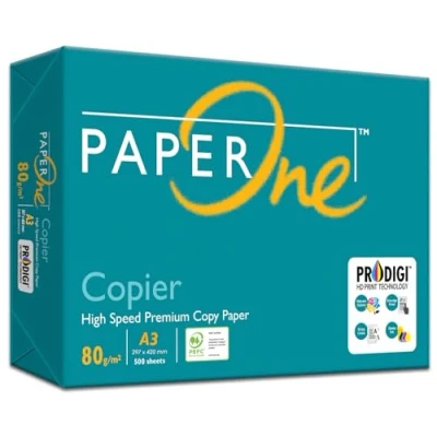 Afbeelding van Papier One Copier, wit, 80 g, A3, PEFC, 500 vellen