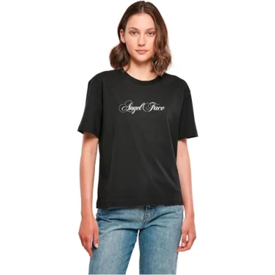 Afbeelding van Mister TEE FACE Tshirt print, Dames, Maat: 3XL, Black