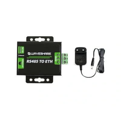 Afbeelding van Waveshare RS485 to Ethernet Converter M0 Series 32 bit ARM Processor Supports DNS Domain Name Resolution Customized Registration Packets Heartbeat Configurable via Webpage GET and POST