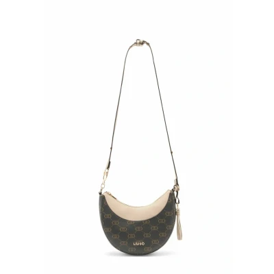 Afbeelding van LIU JO schoudertas Cirry Hobo Bag Neutro donkerbruin